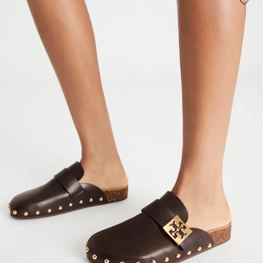 Tory Burch Studded Mellow Mule 8.5 - Picture 3 of 11